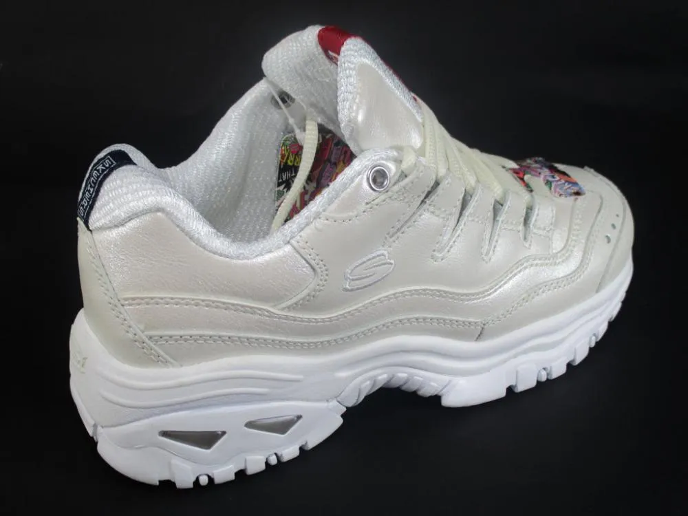 Skechers scarpa walking da donna Energy Glacier Views 13411/WHT white Sunny Weather Running casual sneakers