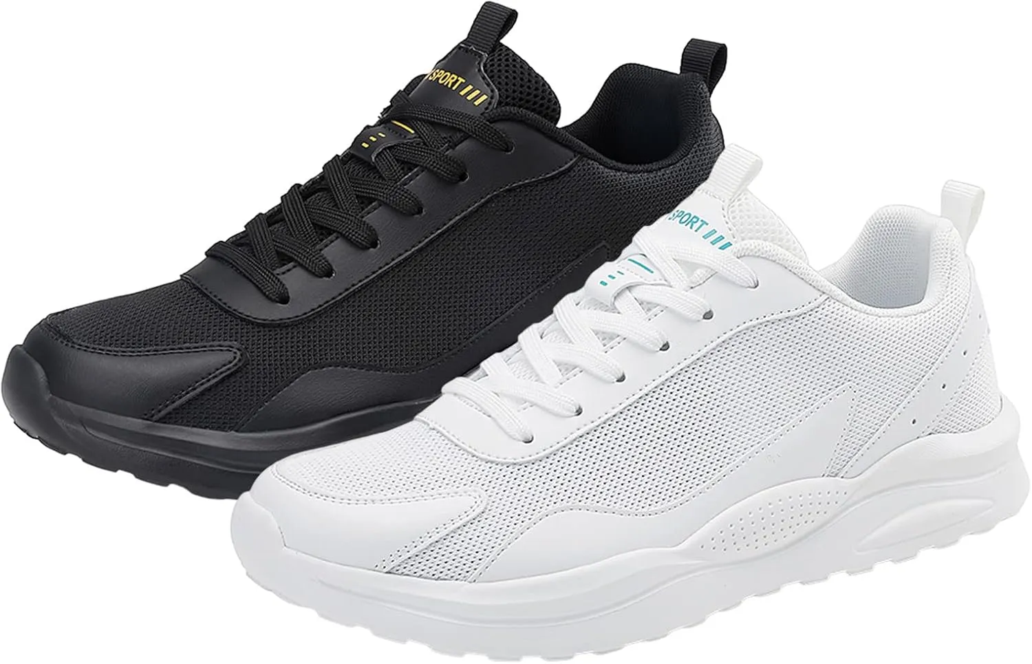 Shoes for Men Mens Walking Sneakers Slip on Lightweight Breathable Fashion Sneakers Slip on for Men Men's Comfortable Light Weight Shoes Athletic Campus