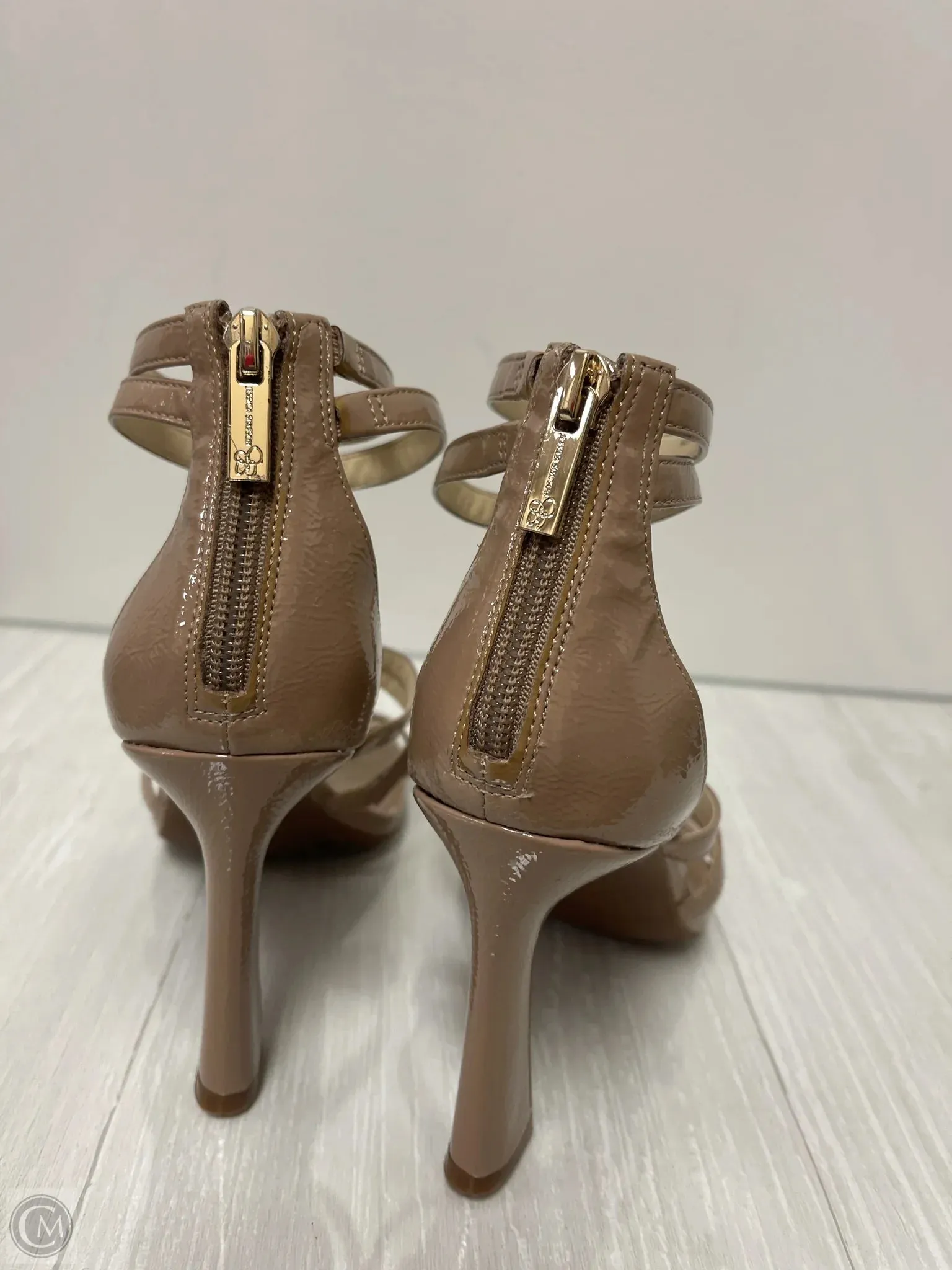 Shoes Heels Stiletto By Jessica Simpson In Tan, Size: 6.5