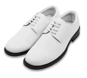 Shoes PU-coated Microfiber White Uniform