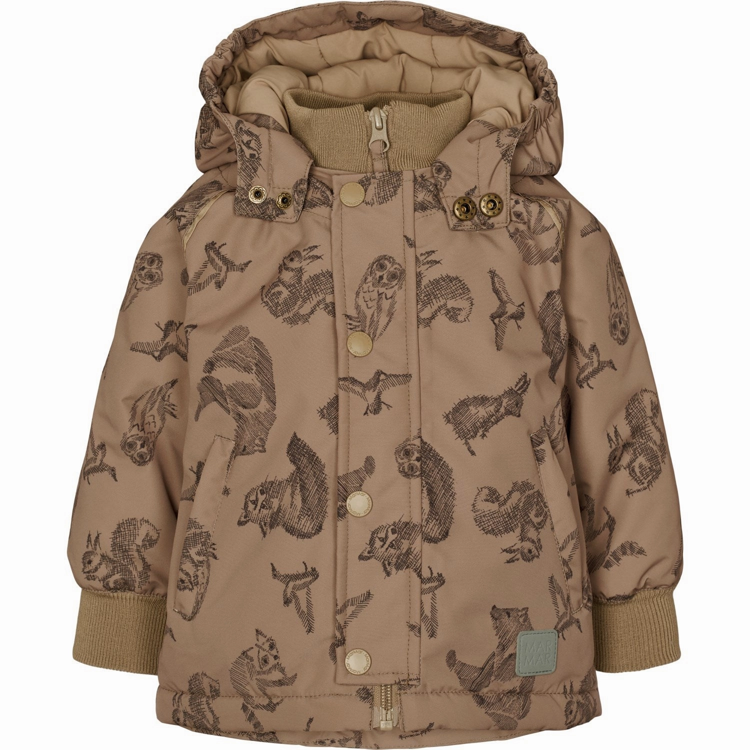 MarMar Technical Outerwear Print Bear Osak Jacket Eco Friendly Dye Process