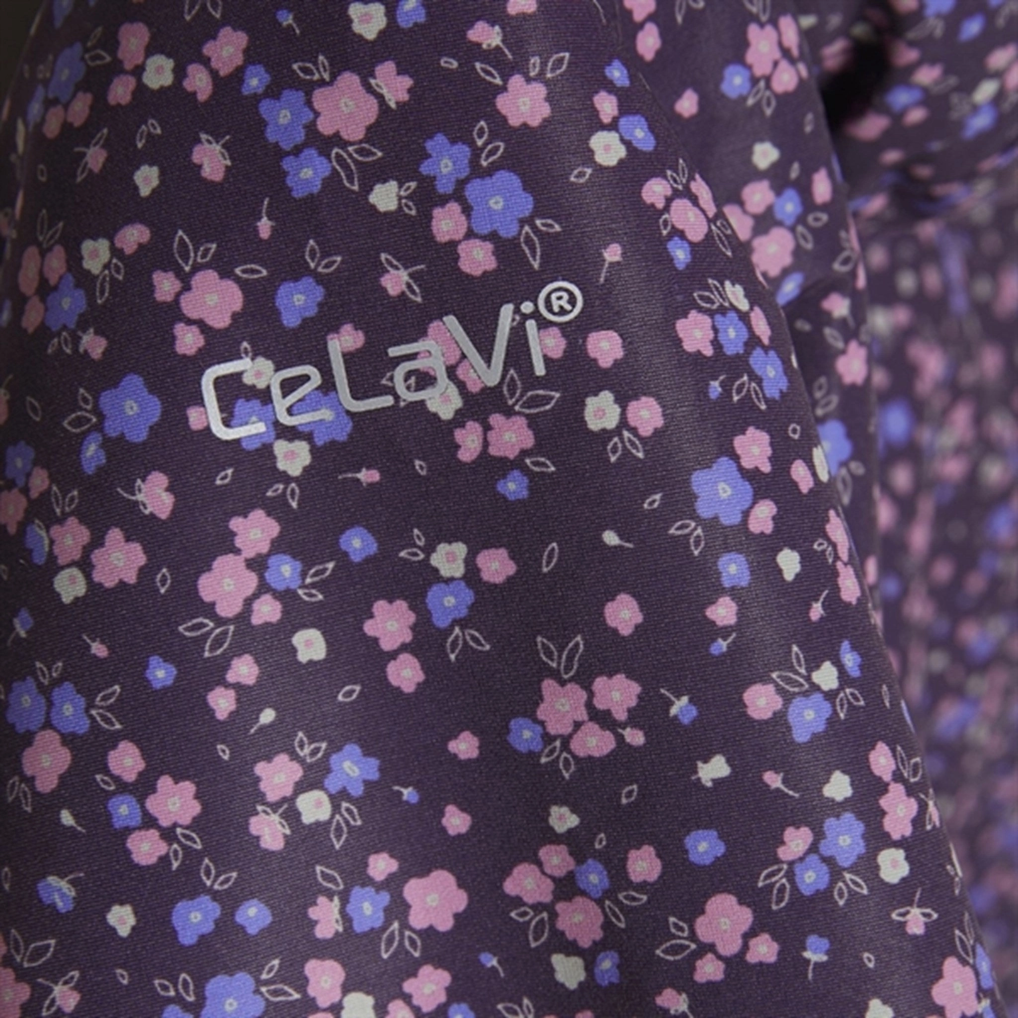 Adjustable Hood Feature CeLaVi Winter Jacket Plum Perfect