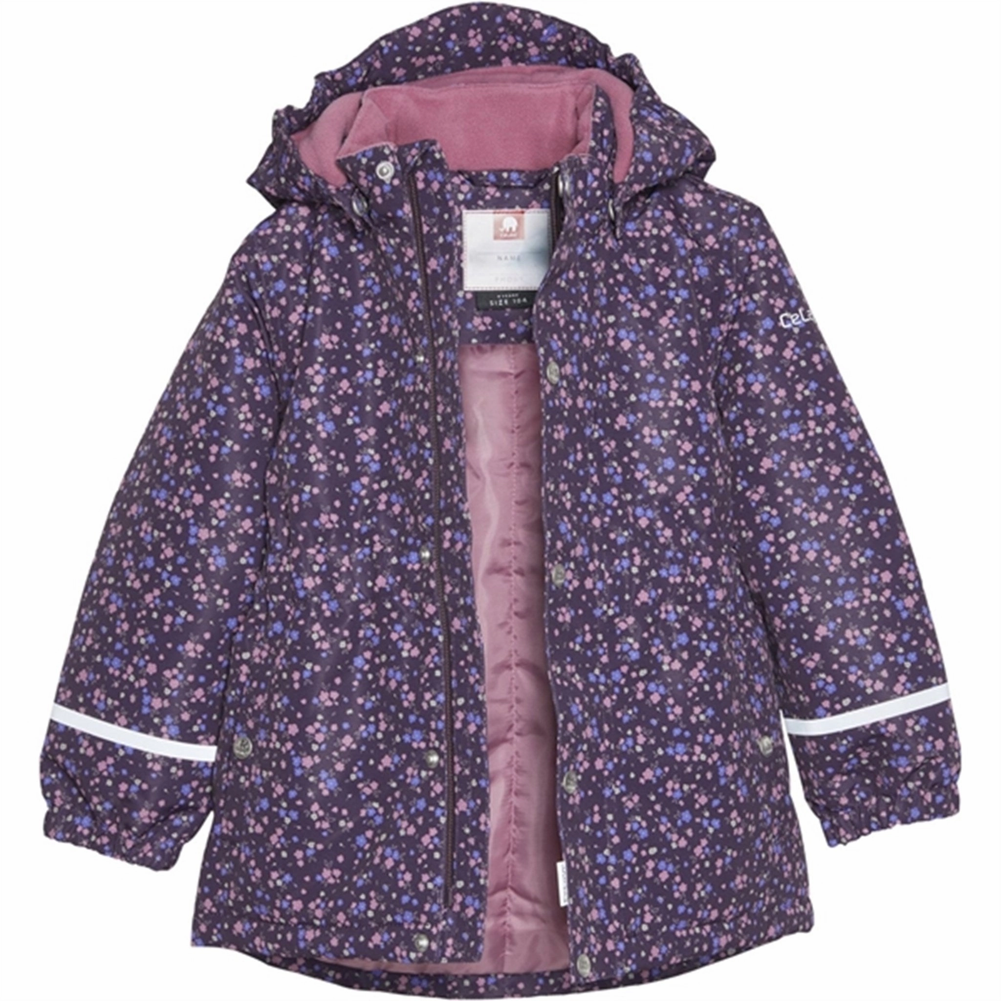 Versatile Design Sunday Walk Style CeLaVi Winter Jacket Plum Perfect