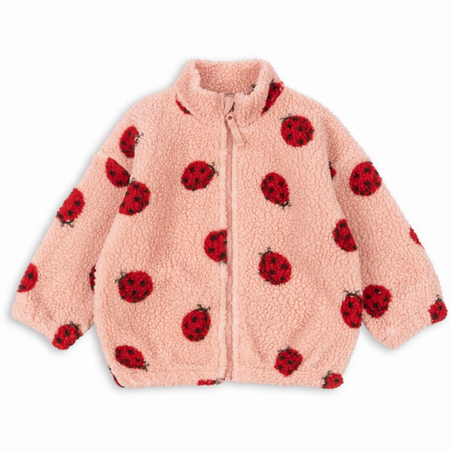Konges Sl?jd Ladybug Pink Jody Teddy Jacket Grs Breathable fabric tech City Ready Style