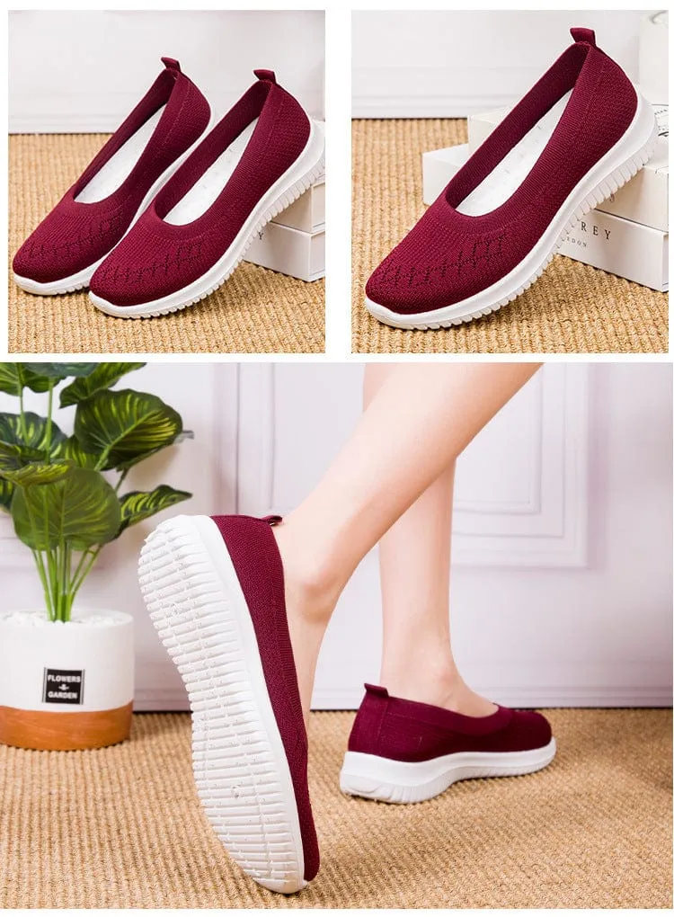 Simple Mesh Loafers