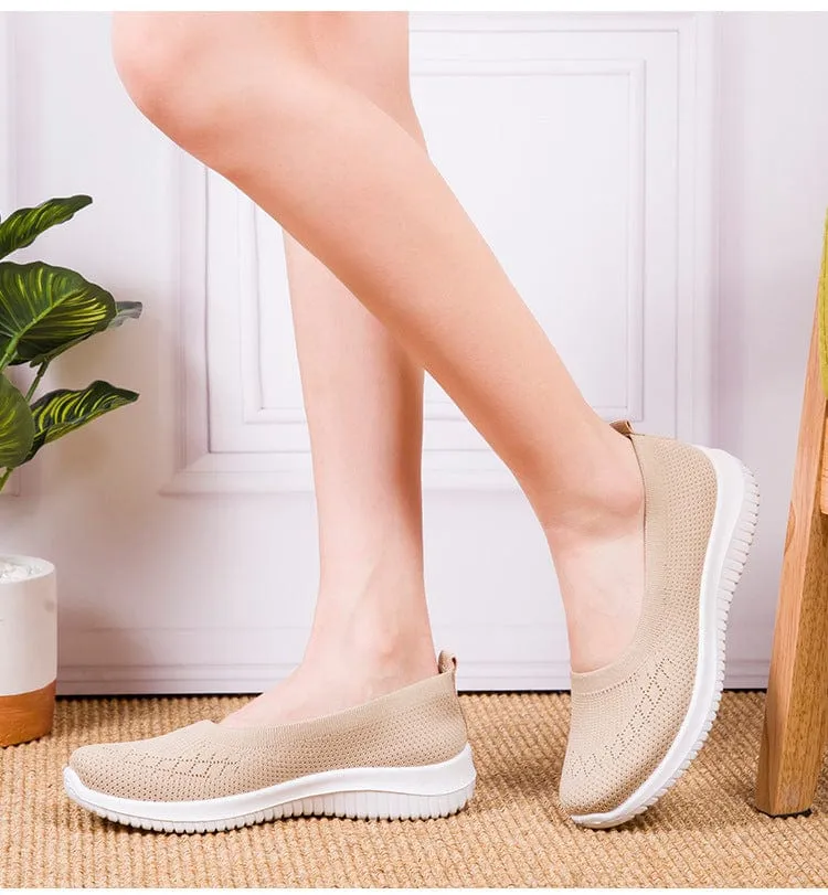 Simple Mesh Loafers