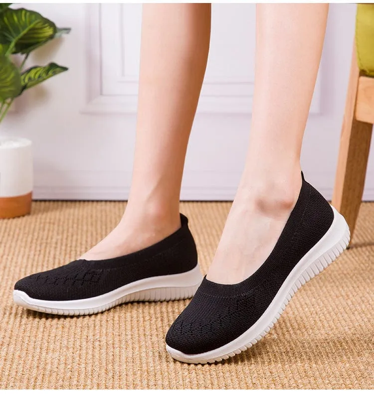 Simple Mesh Loafers