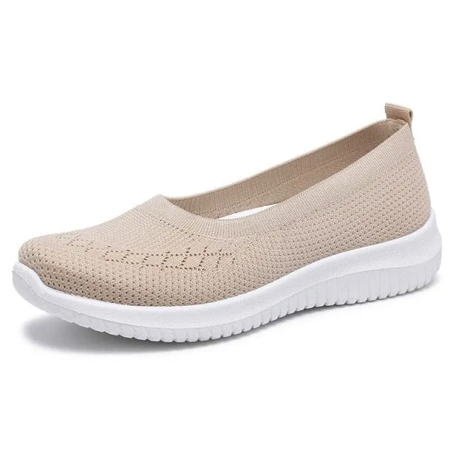 Simple Mesh Loafers