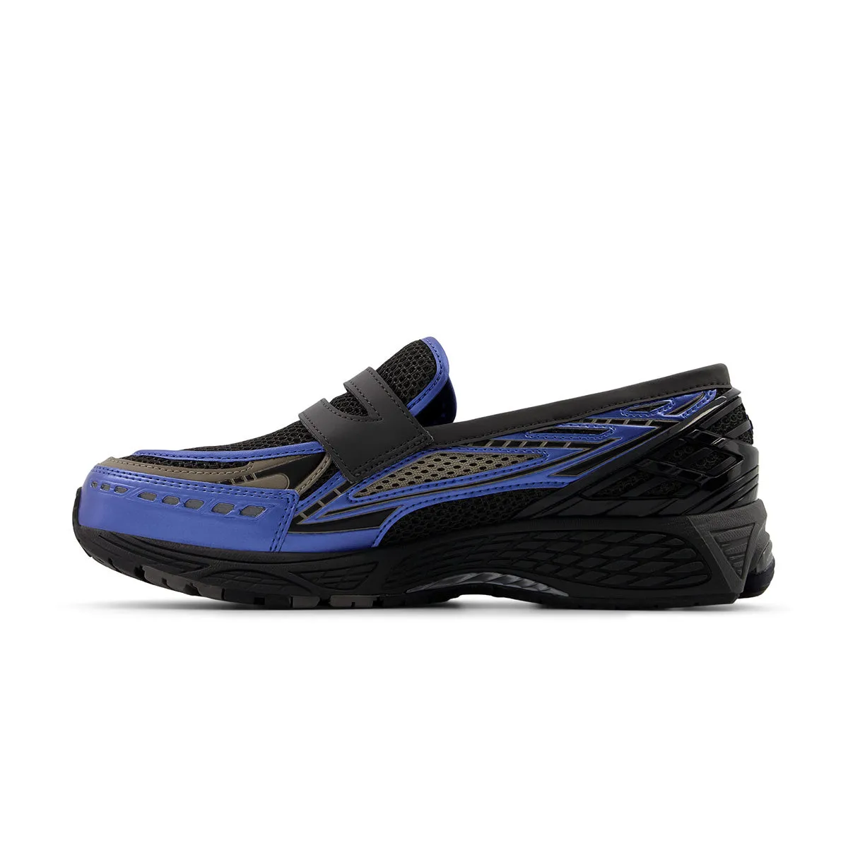 Quick Form Fashion-forward flair 1906 Loafer 'Black Royal Blue'
