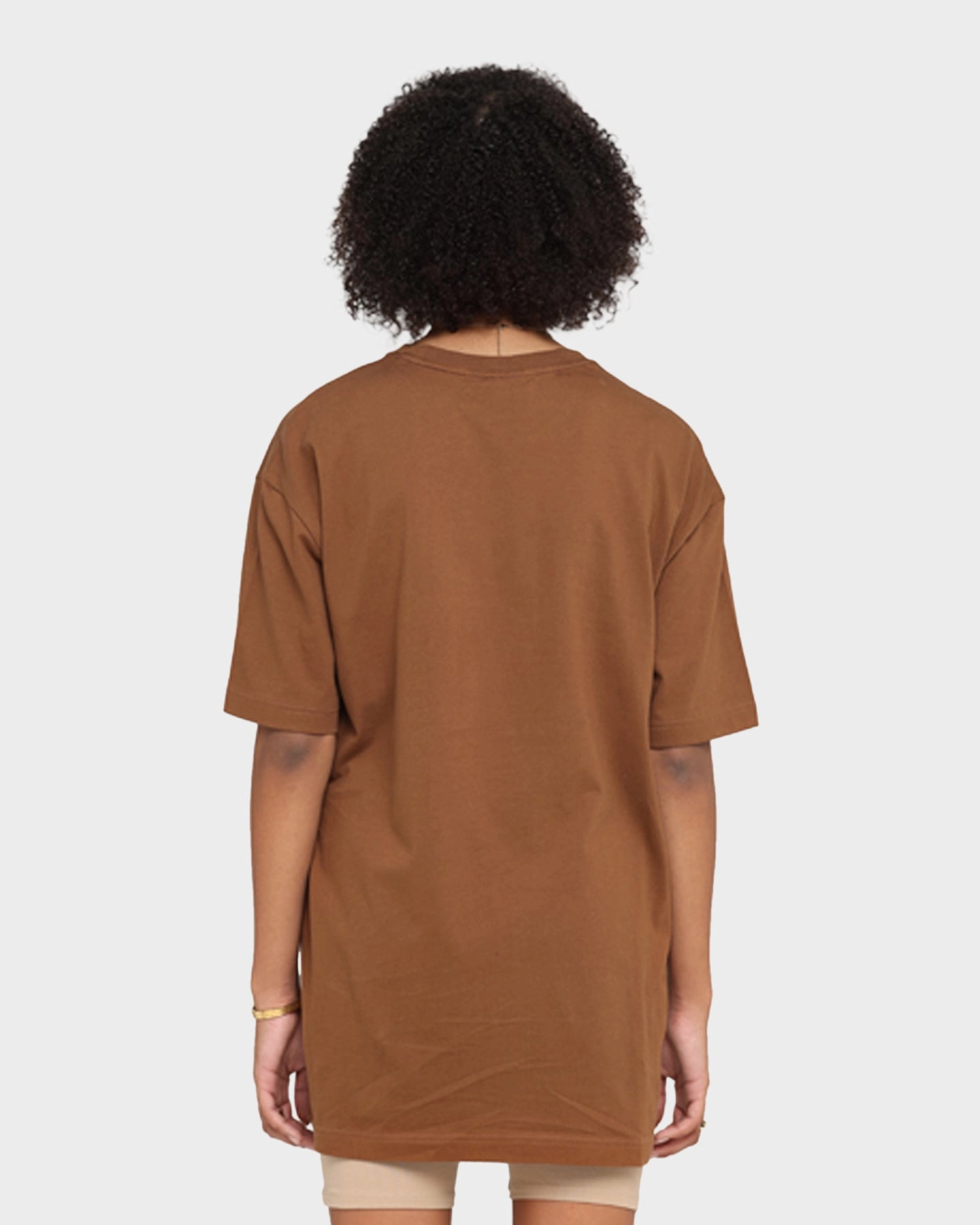 New Era Los Angeles Dodgers Oversized T-Shirt Chocolate Cold Wash Optimized