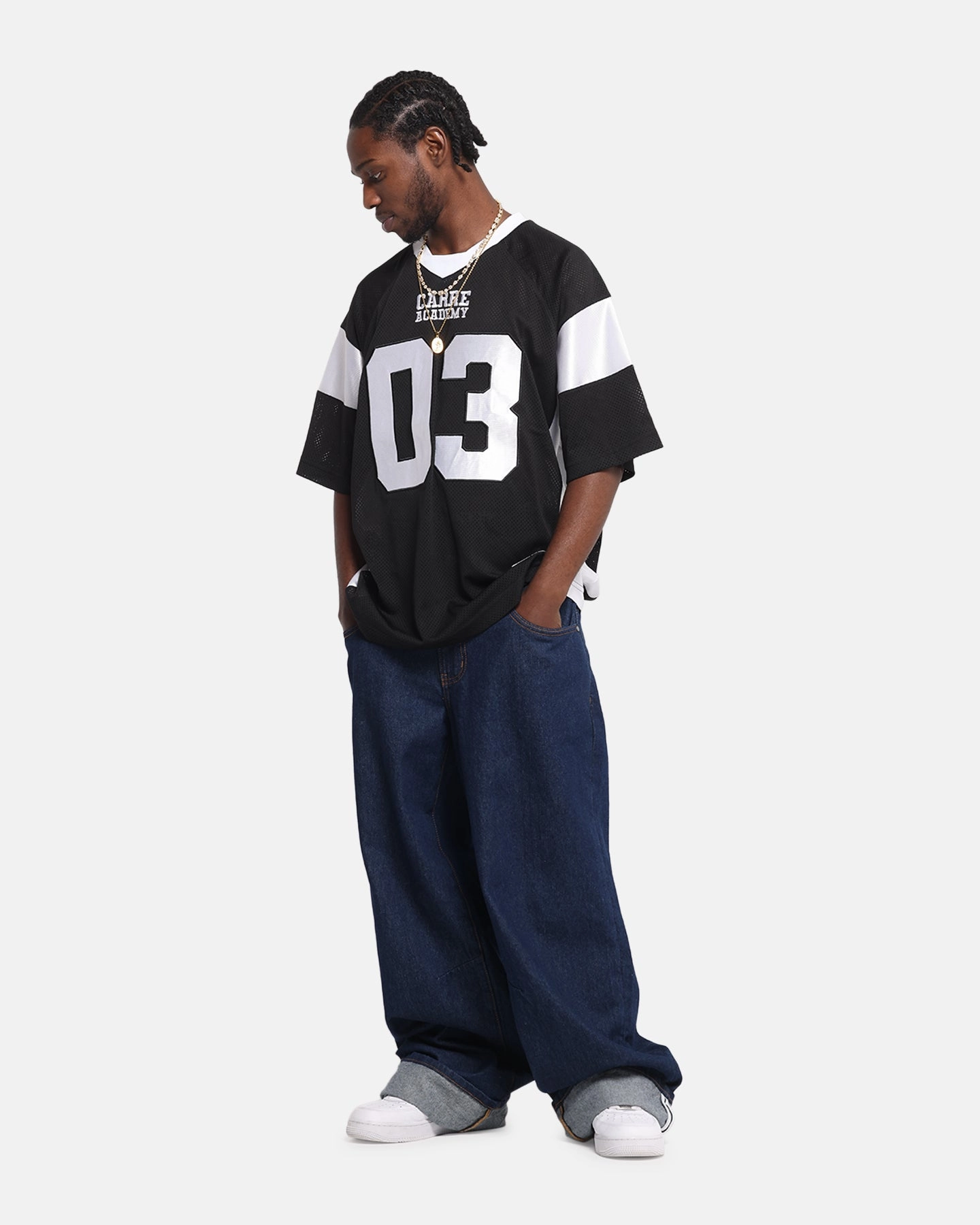 Carre Outlaw Jersey Black/White Airflow Optimized