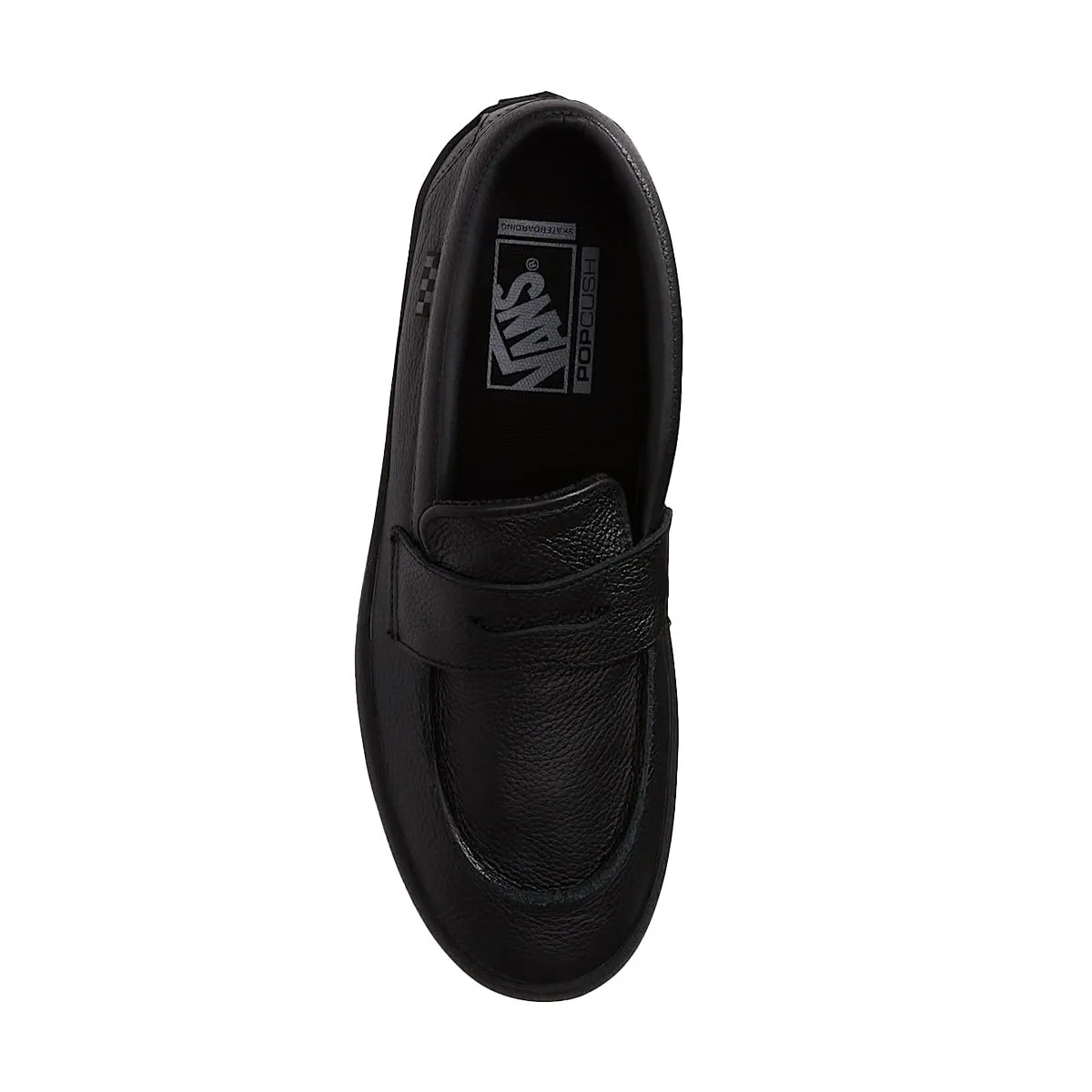Skate Loafer 'Black' Moon Night Walking Footwear