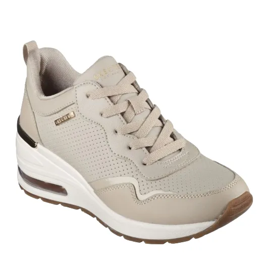 hard - wearing outsole shoes gymnastic shoes Skechers Million Air Hotter Air | Sneakers Donna Tortora Comfort 155399