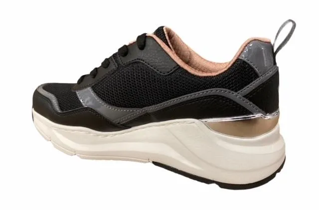 power - walking shoes Skechers Rovina Clean Sheen 155046/BLK black