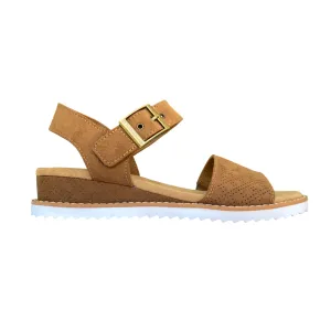 Molded Arch Contour Versatile Style Skechers sandalo da donna BOBS Desert Kiss Serendipitous 114147/CSNT castagno