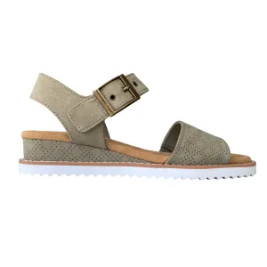 Stylish and Comfortable Skechers sandalo da donna BOBS Desert Kiss Serendipitous 114147/OLV oliva