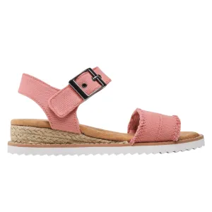 Skechers sandalo da donna Desert Kiss Adore Princess 113541/CRL corallo Non Irritating Edges Support Feel