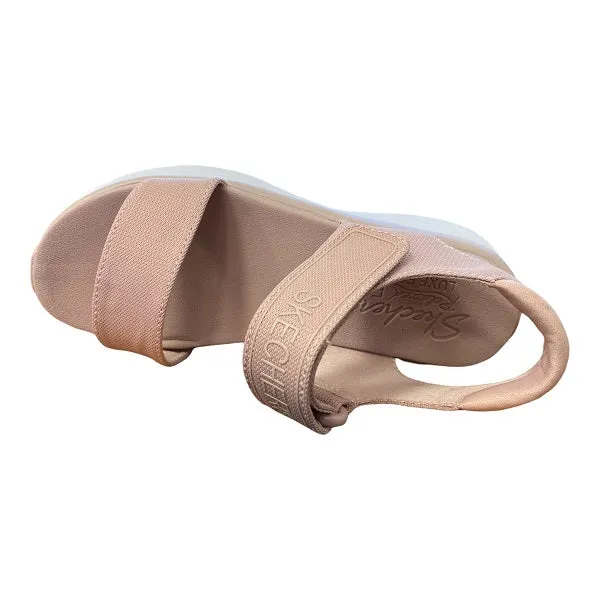 Skechers sandalo da donna D'Lux Walker New Block 119226/BLSH blush Walk Lightly