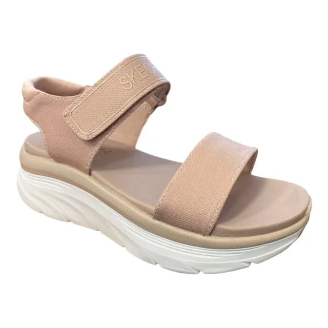Strappy Every Step Skechers sandalo da donna D'Lux Walker New Block 119226/BLSH blush