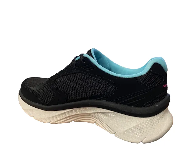Skechers scarpa da donna per il tempo libero Arch Fit D'Lux 149686/BKBL black-blue group running fast - paced - runner