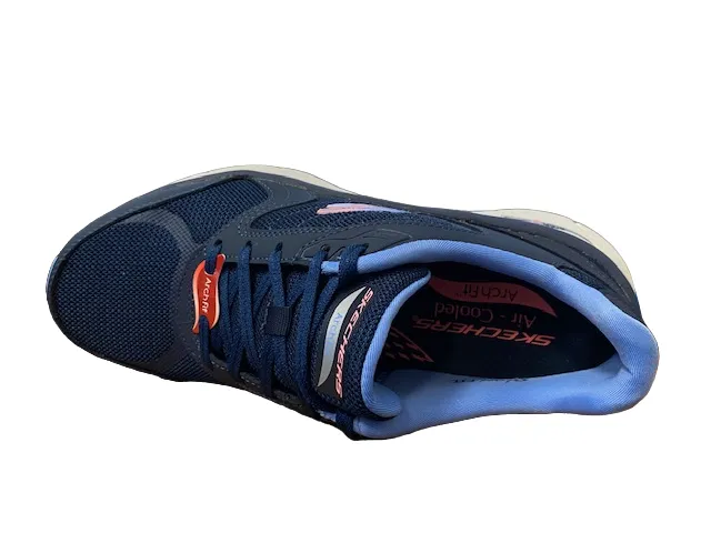 Speed Traction Enhanced Flexibility Skechers scarpa da donna per il tempo libero Arch Fit D'Lux 149686/NVBL blu