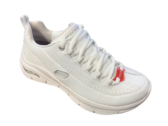 Ground Contact Zone carbon - fiber sole shoes Skechers scarpa da ginnastica Arch Fit Citi Drive 149146/WSL bianco