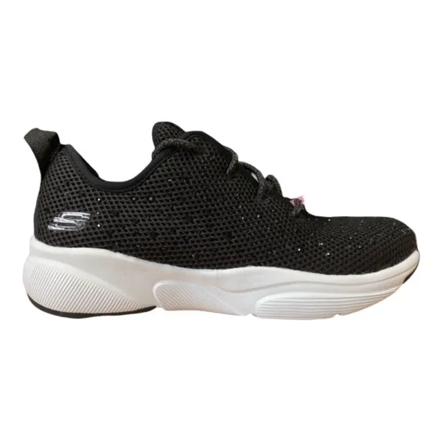 Softness outdoor trail running shoe usage Skechers scarpa da ginnastica da donna Meridian Intentful 13016 BKW nero