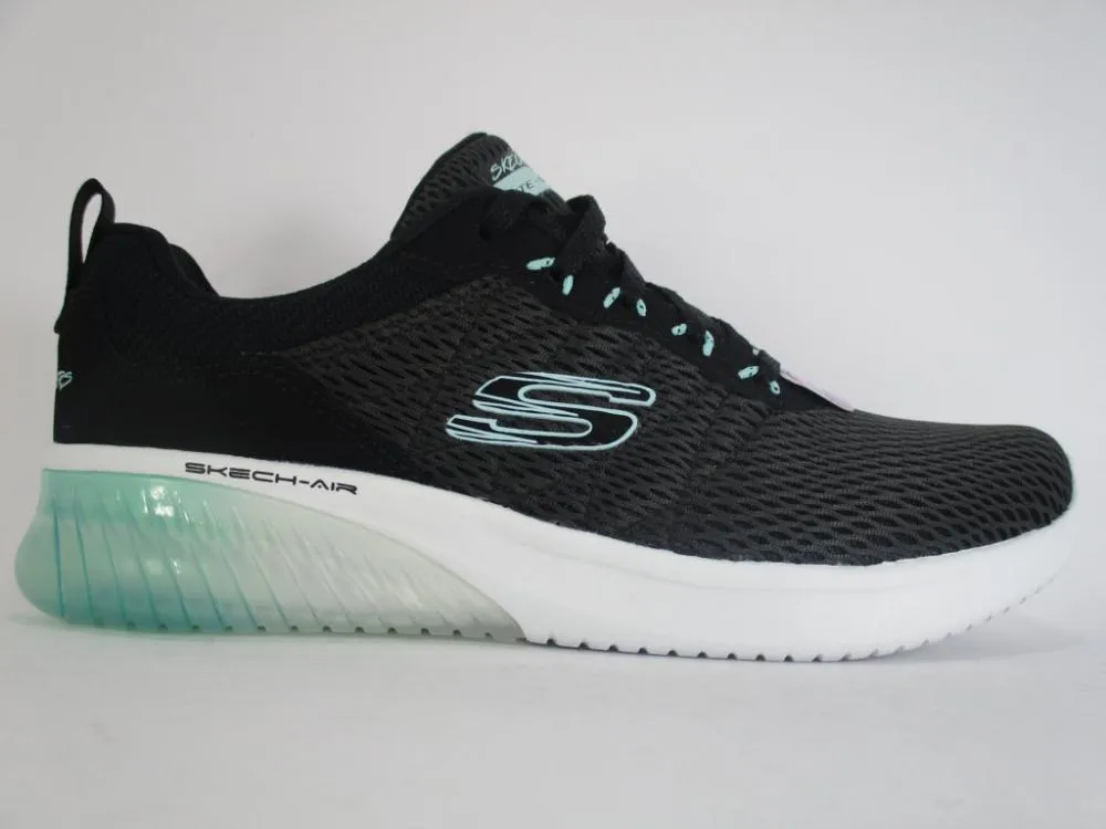 Skechers scarpa da ginnastica da donna Skech Air Ultra Flex 13290 BKAQ nero composite - sole - feature shoes