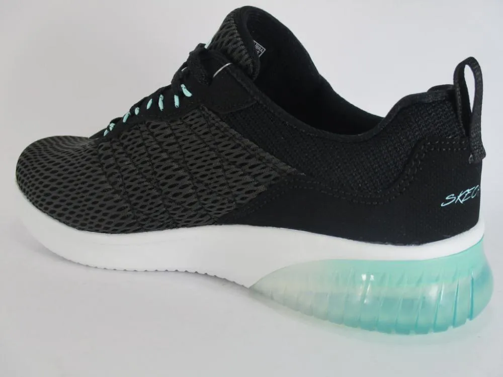 Skechers scarpa da ginnastica da donna Skech Air Ultra Flex 13290 BKAQ nero running in a funicular area shoes