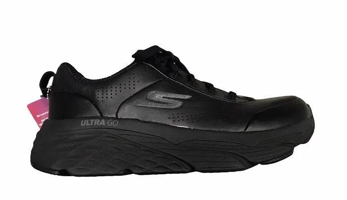 Skechers scarpa da passeggio da donna Massimo Ammortizzamento Elite Step Up 128044 nero Heel Lock System zippered running wear