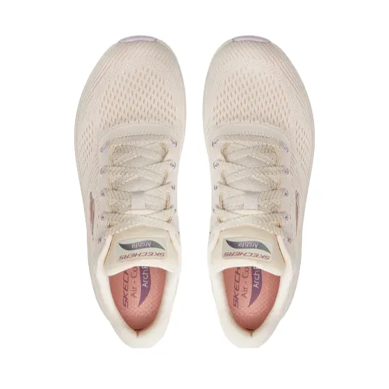 Skechers scarpa sneakers Arch Fit 2.0 Big League 150051/NTMT naturale-multicolore Heart Rate Monitoring gym-goer