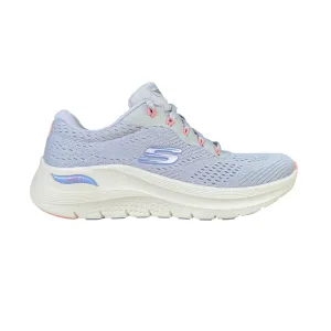 High Rebound Heel Cushioned ride Skechers scarpa sneakers da donna Arch-FIt 2.0 Big League 150051/LGMT grigio chiaro