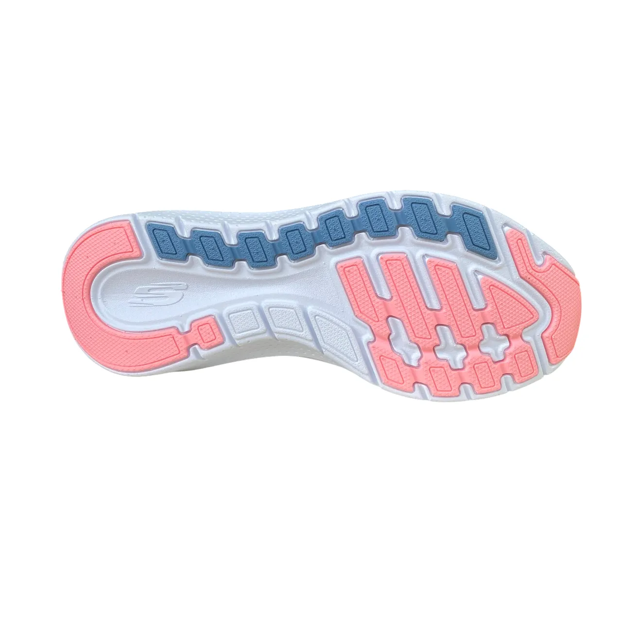 Night running safety Skechers scarpa sneakers da donna Arch-FIt 2.0 Big League 150051/WPKB bianco-rosa