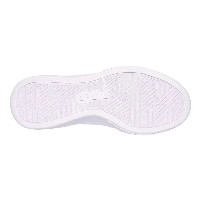 Skechers scarpa sneakers da donna Cordova Classic Best Behavior 185060/WBL bianco-blu fluid - motion