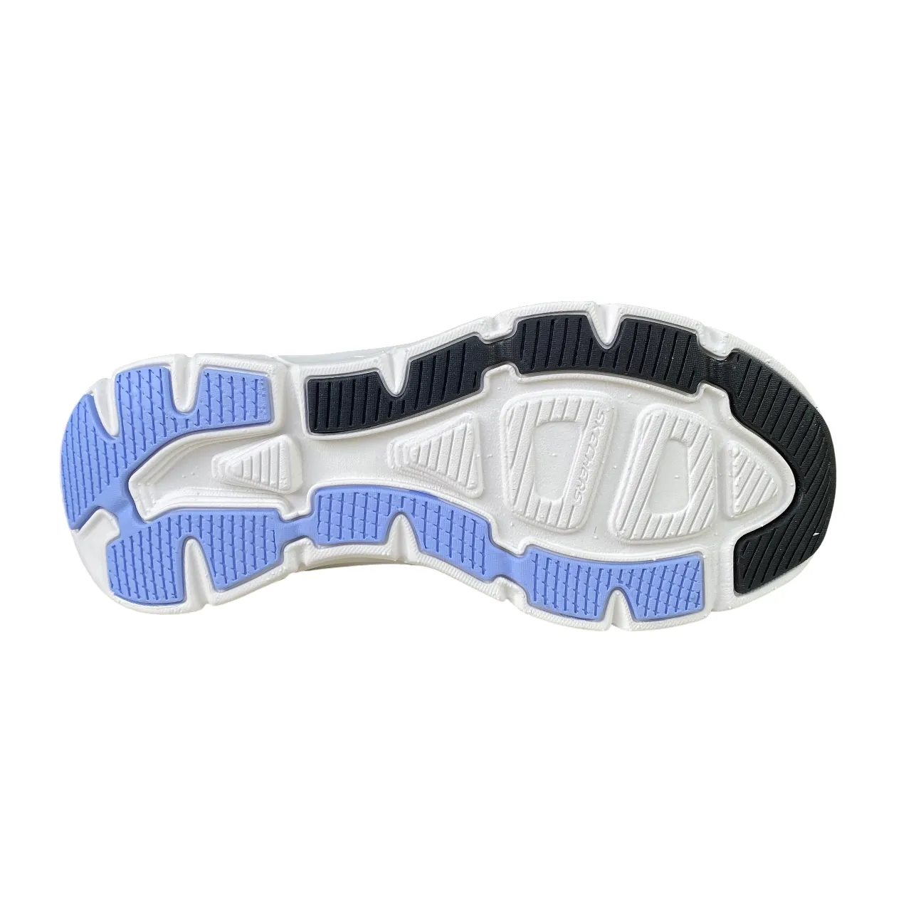 Skechers scarpa sneakers da donna D'Lux Walker 2.0 Active Pace nero-lavanda sand - running shoes running shoes for outdoor adventurers