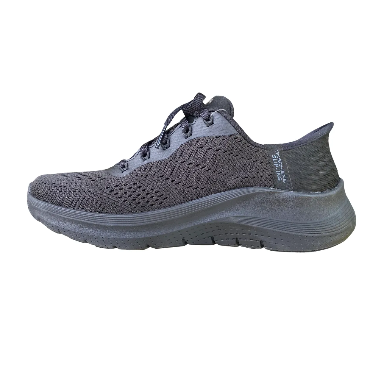 High Energy Return Midsole afternoon running shoes Skechers scarpa sneakers da donna Slip-Ins Arch Fit 2.0 Easy Chic 150066/BBK nero