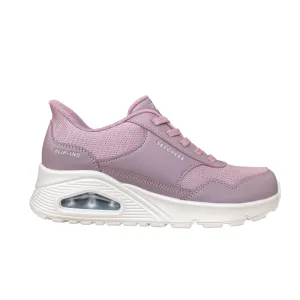 Skechers scarpa sneakers da donna Slip-ins Uno Banksia 177117/MVE malva Reinforced Stitching