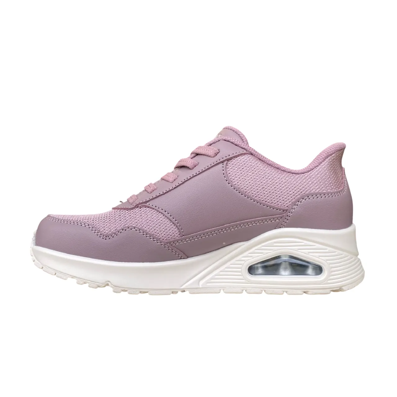 Compression Web Structure Skechers scarpa sneakers da donna Slip-ins Uno Banksia 177117/MVE malva