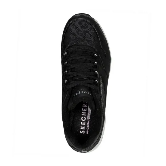 Skechers scarpa Sneakers da donna Uno 2 In Kat Neato 155642/BLK nero padded insole 3D Knit Structure