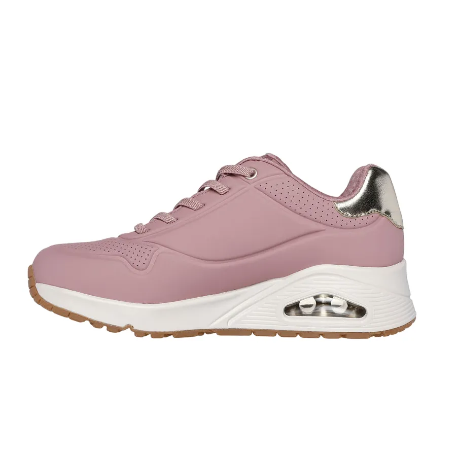 Outdoor Activity Skechers scarpa sneakers da donna Uno Shimmer Away 155196/ROS rosa