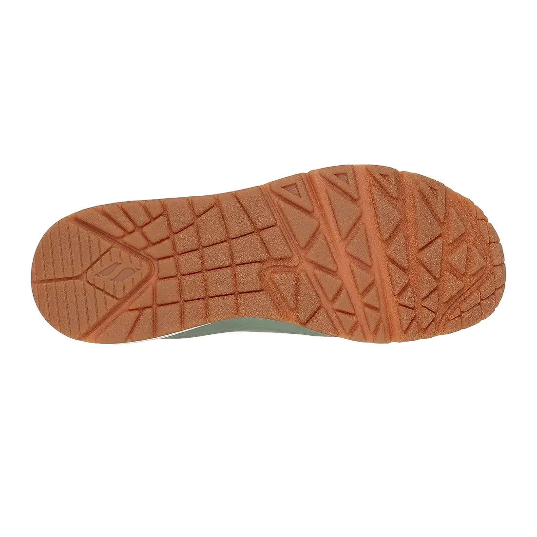 Soft Lining Skechers scarpa sneakers da donna Uno Shimmer Away 155196/SAGE salvia