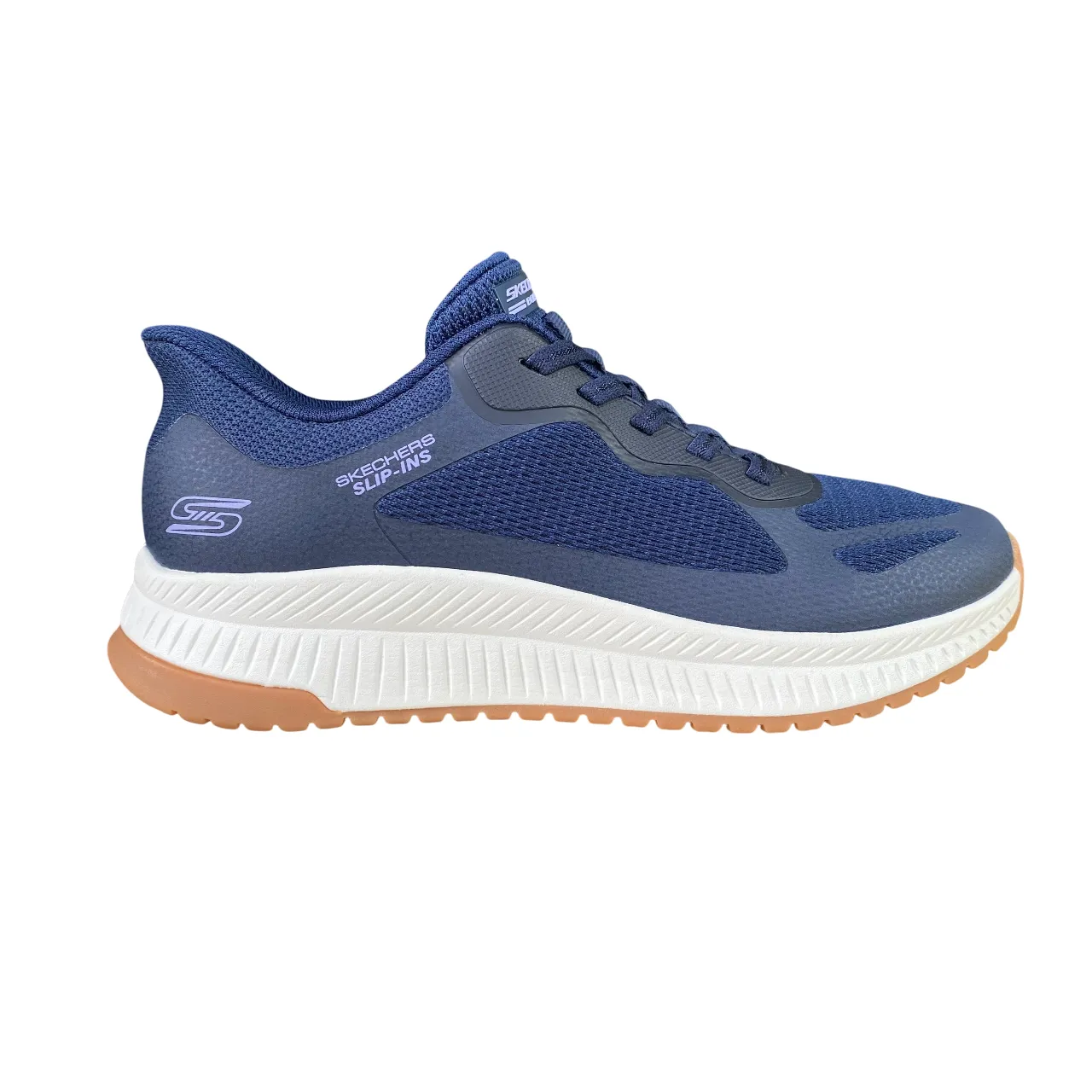 Skechers scarpa sneakersa da donna Slip-ins BOBS Squad 4 Staple Look 117624/NVY blu mass - market - brand shoes