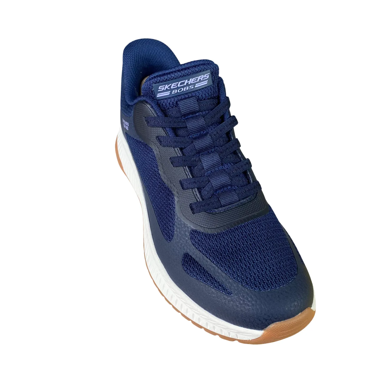 Skechers scarpa sneakersa da donna Slip-ins BOBS Squad 4 Staple Look 117624/NVY blu outdoor running footgear warm weather running shoes