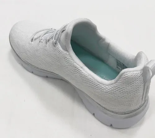 Skechers scarpa sportiva da donna Summits Leopard Spot 149037 WSL white zipper - closure shoes Ergonomic shoe design