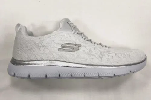 Hilly terrain adaptability Skechers scarpa sportiva da donna Summits Leopard Spot 149037 WSL white