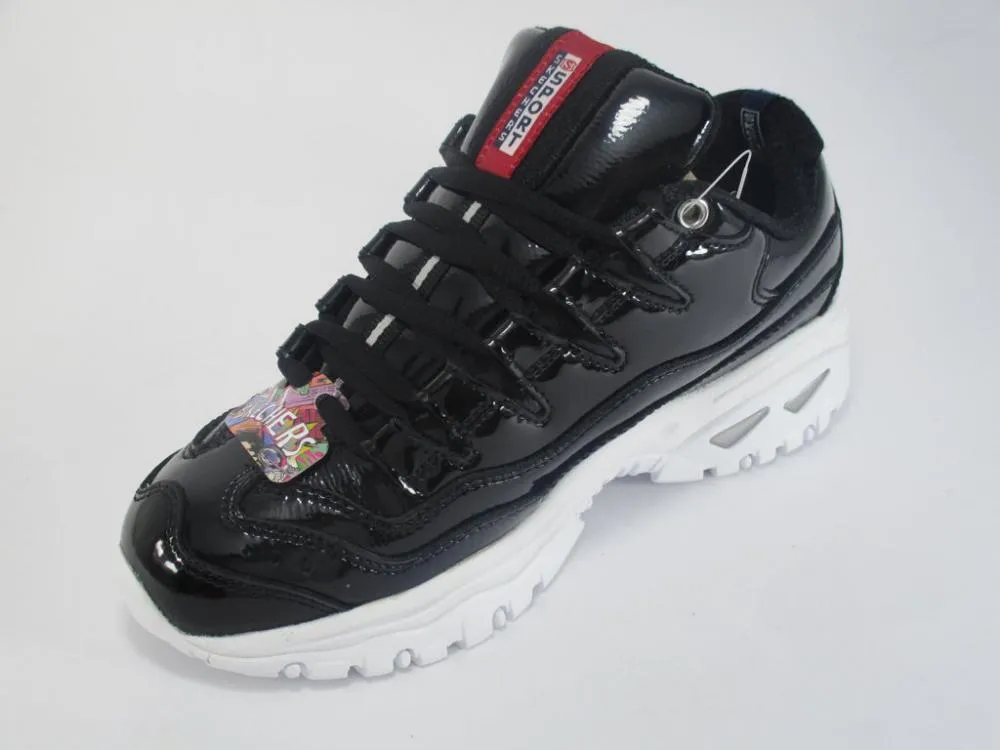 Lightweight Cushion easy - to - clean insole shoes Skechers scarpa walking da donna Energy Thriller Kinght 13405/BKW black