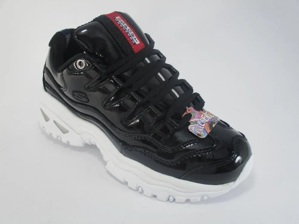Skechers scarpa walking da donna Energy Thriller Kinght 13405/BKW black mid - cut running wear