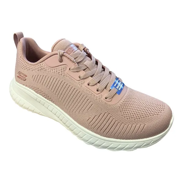 Skechers sneakers da donna Bob Squad Chaos Face Off 117209/BLSH rosso arancio Durable TPU Structure Pressure Distribution System