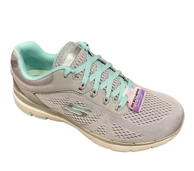 Skechers sneakers da donna Flex Apple 3.0 Moving Fast 13059 GYMN grigio well - designed Durable TPU Plate