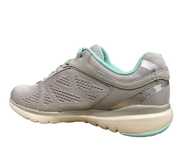 Skechers sneakers da donna Flex Apple 3.0 Moving Fast 13059 GYMN grigio running clubs